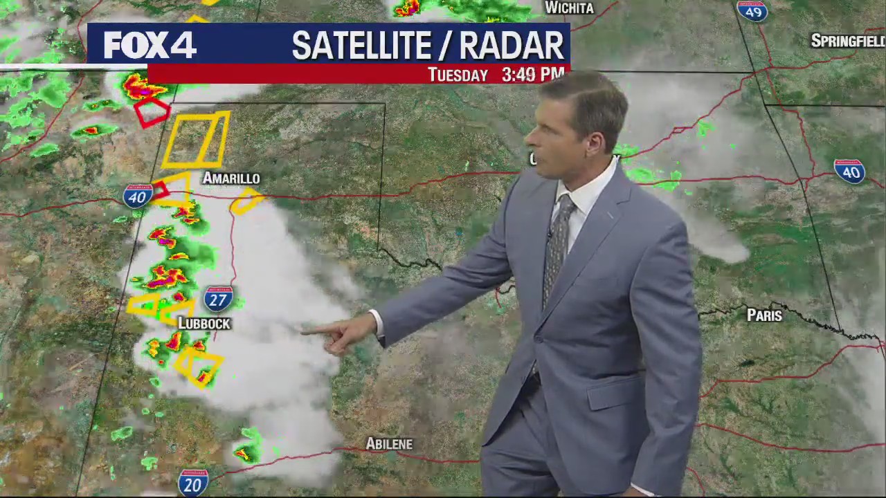 Dallas weather: May 28 evening forecast