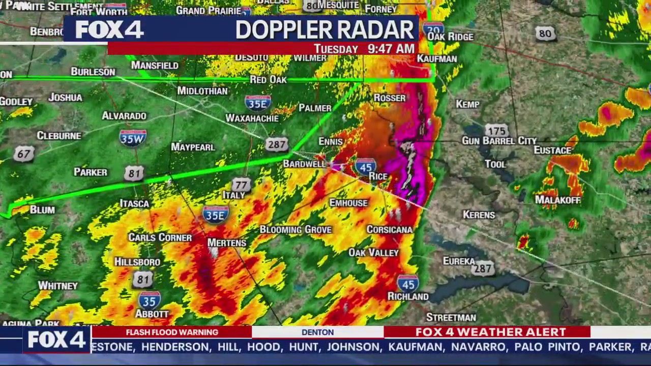 Dallas weather: May 28 - 10 a.m. Update