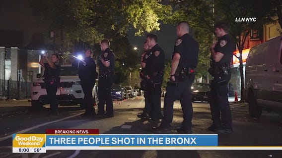 3 injured in Bronx shooting, suspects flee on moped