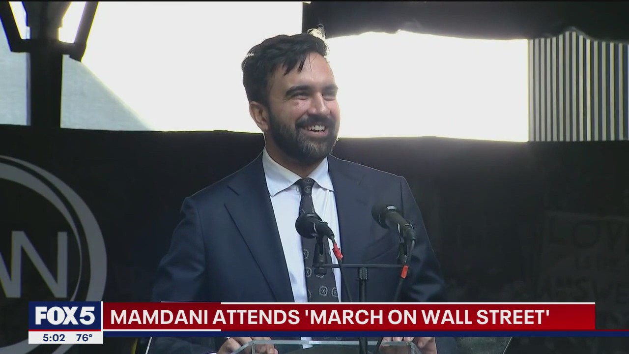 NYC mayoral race updates: Mamdani attends 'March on Wall Street'
