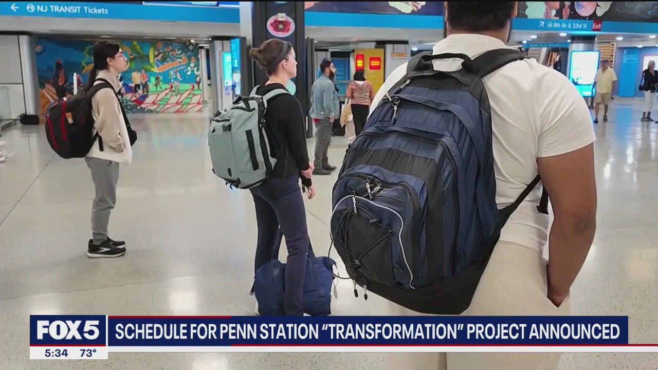 Schedule for Penn Station 'transformation' project announced