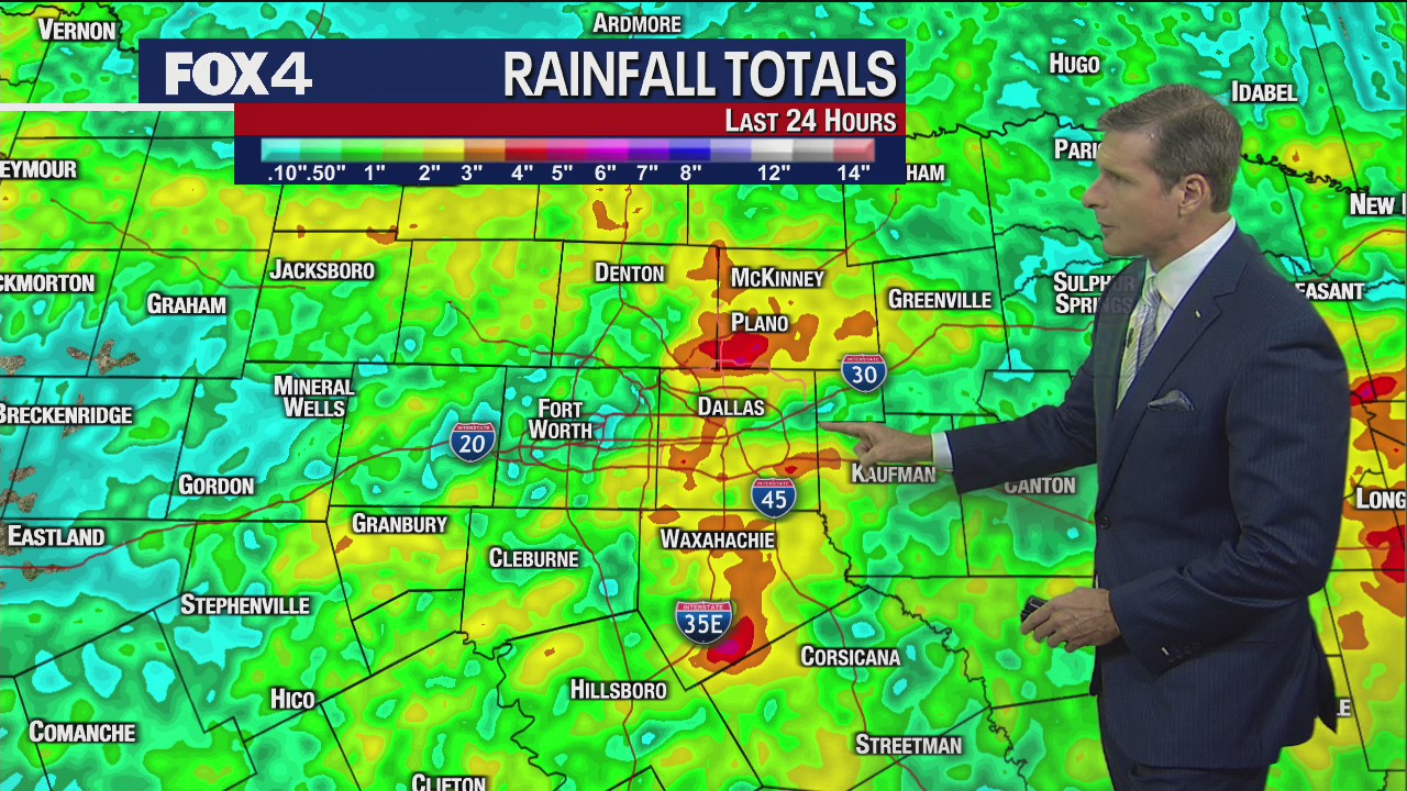 Dallas weather: May 30 - 11 p.m. Update