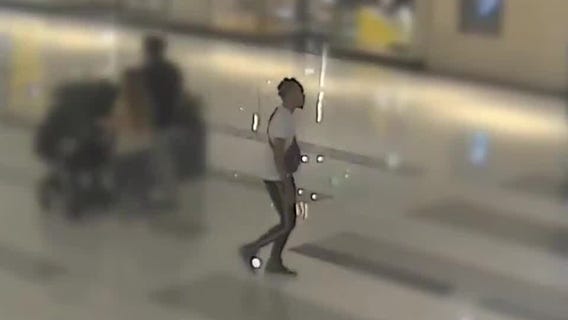Surveillance video of Galleria Mall shooting suspect