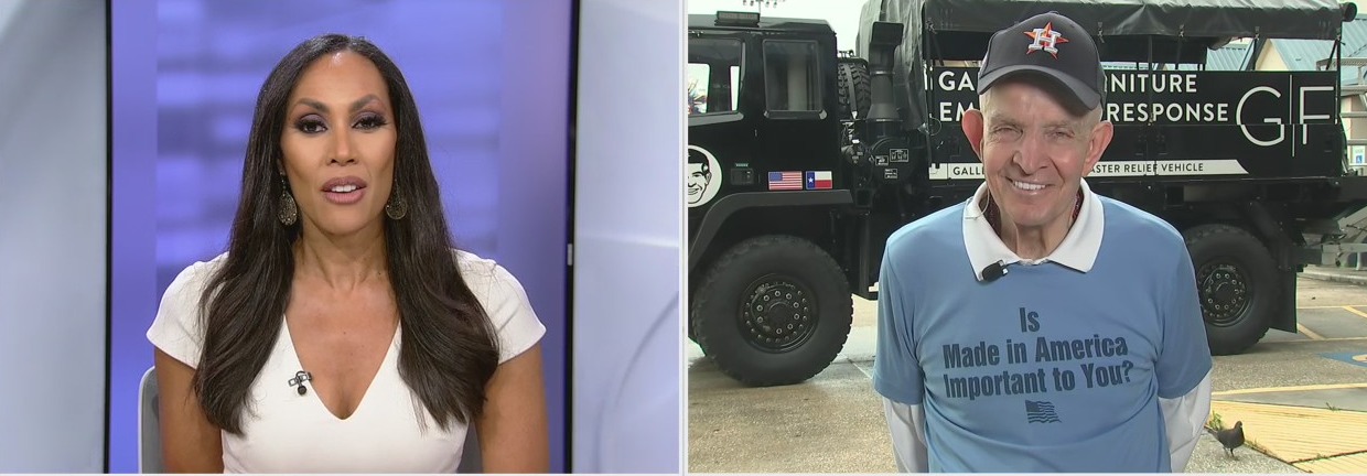 Houston's own 'Mattress Mack' unveils new Rescue Vehicle