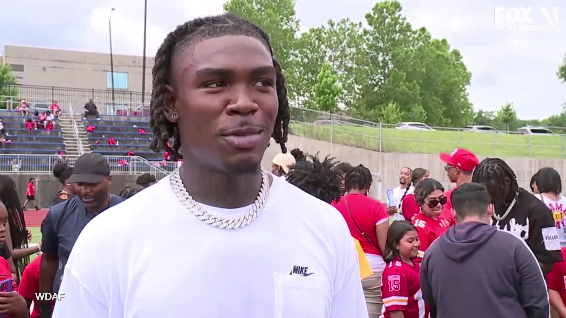 Chiefs WR Rashee Rice addresses tumultuous offseason