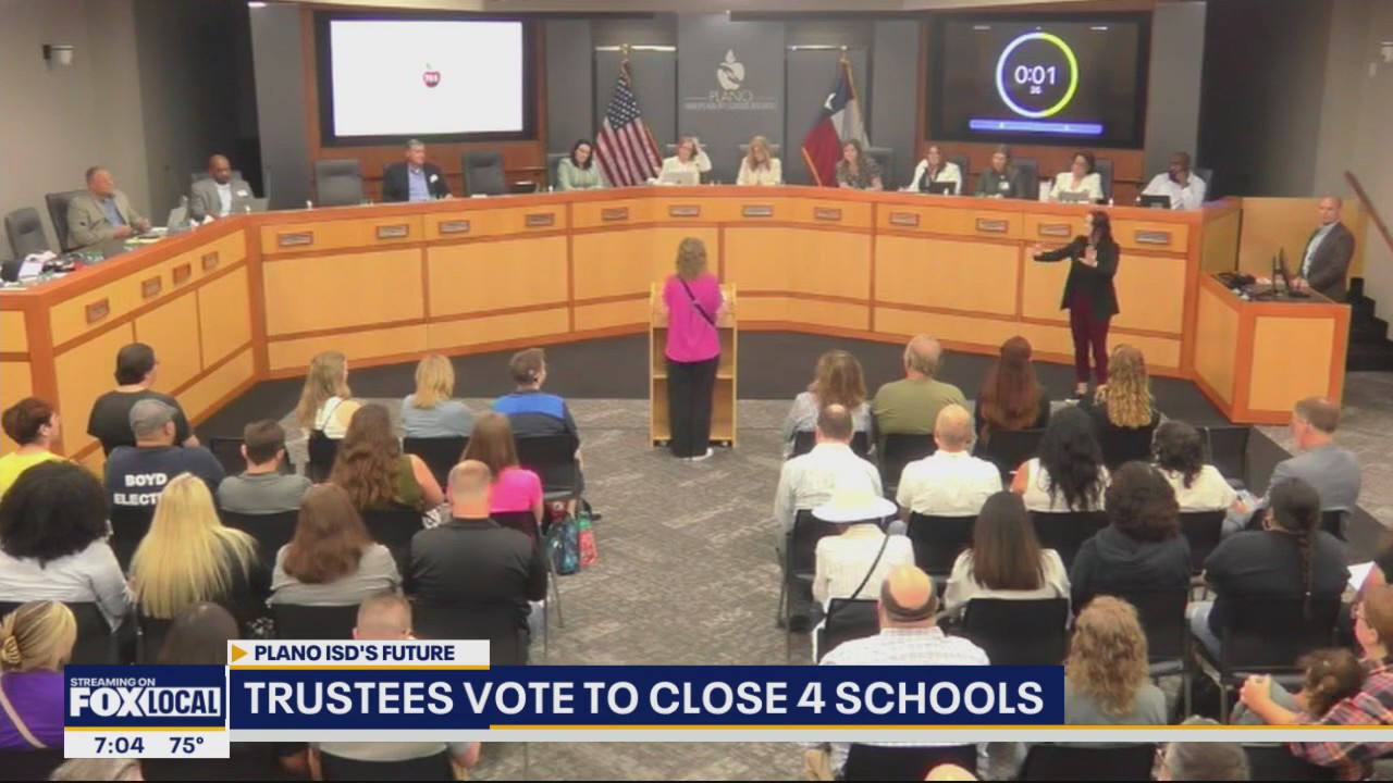 Plano ISD votes to close 4 schools