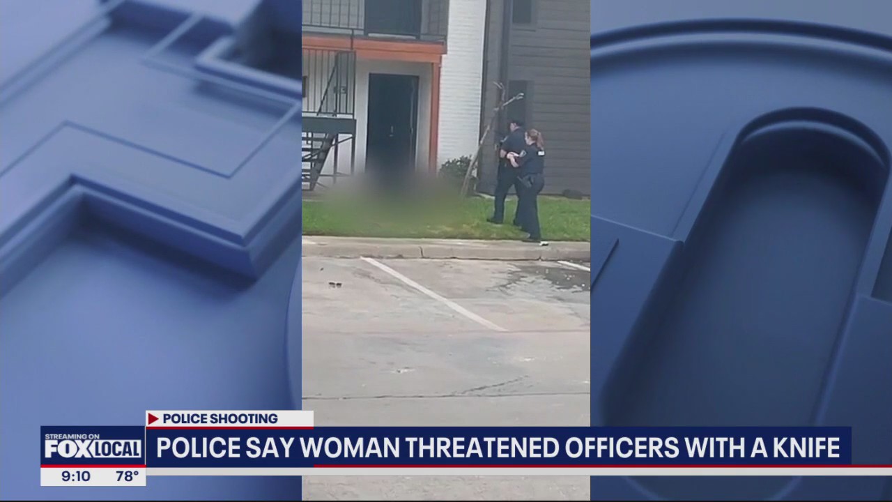 Woman with knife shot by NRH police