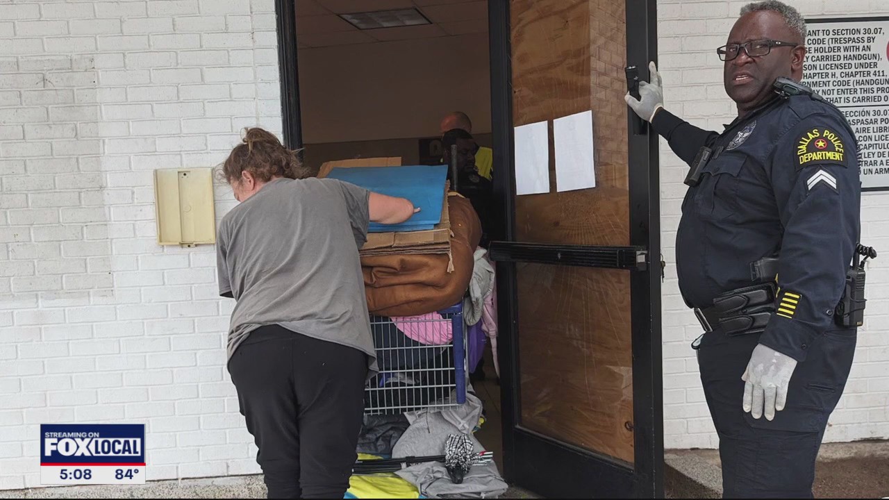 Squatters found living inside city-owned building