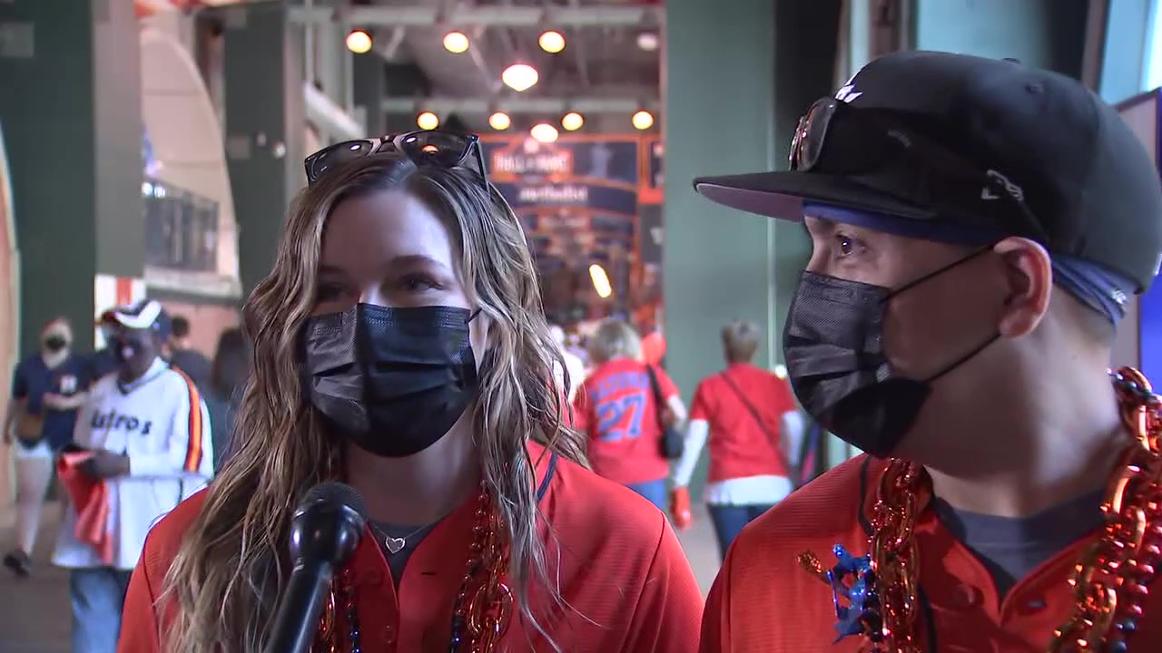 Meeting with diehard Astros fans excited and ready for Game 2