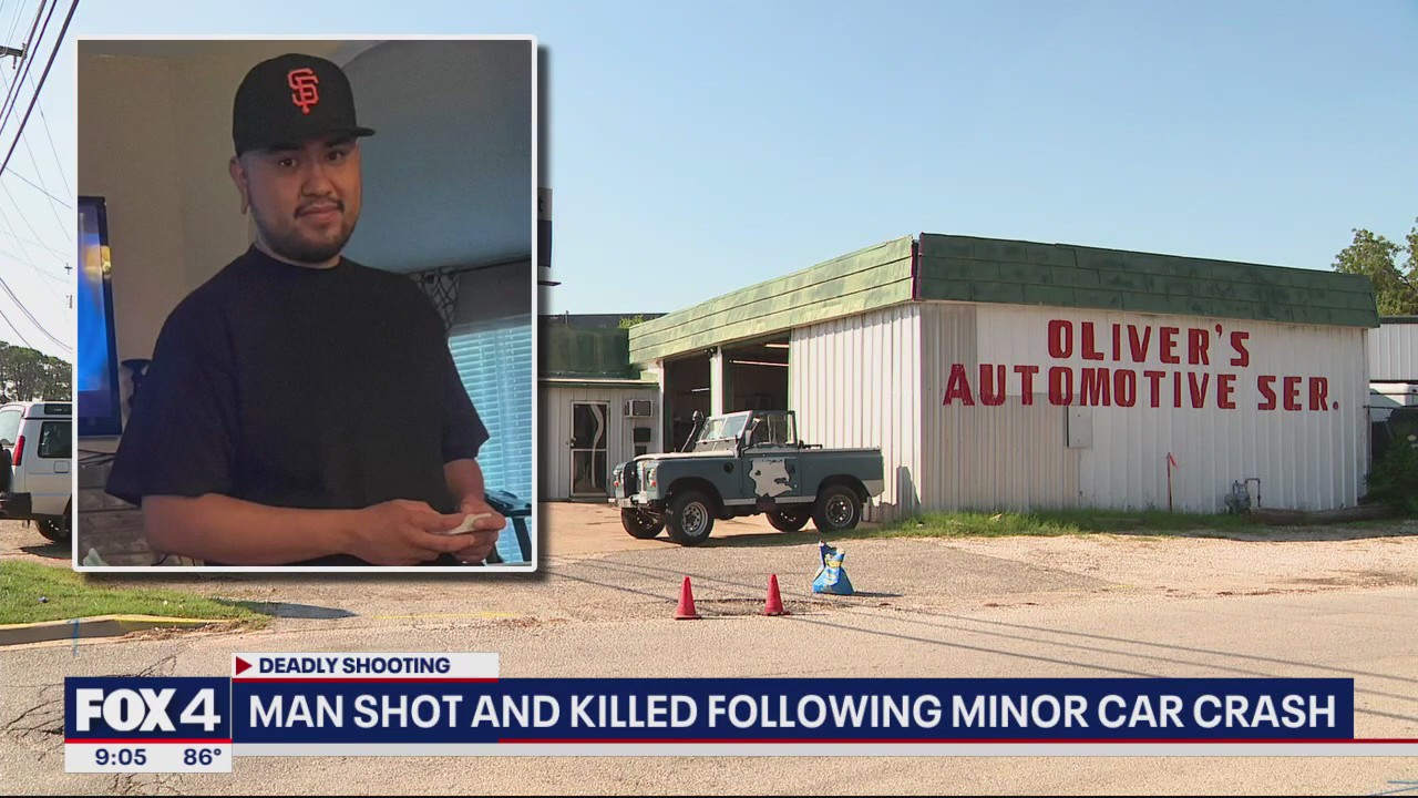 Man shot and killed after minor fender bender