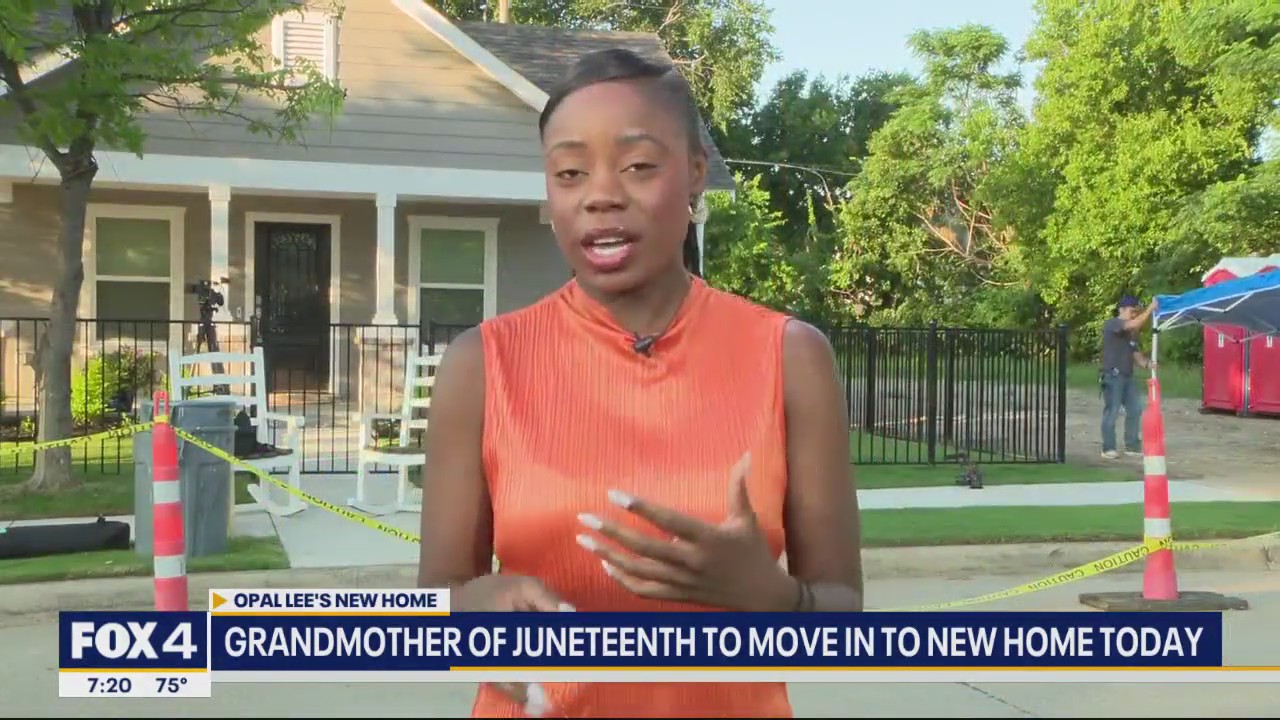 Grandmother of Juneteenth given new home