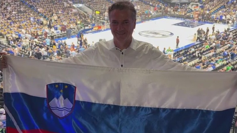 Slovenian prime minister in Dallas for NBA Finals