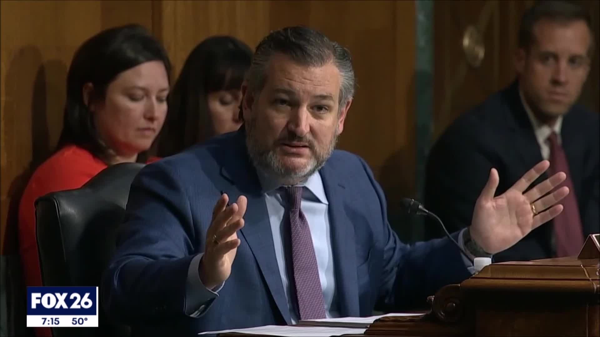 Merrick Garland and Ted Cruz