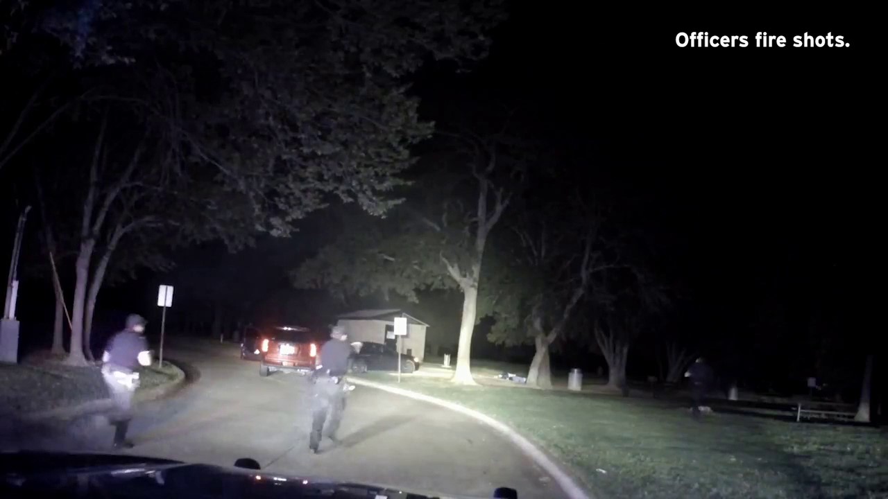 Arlington officer-involved shooting dash camera