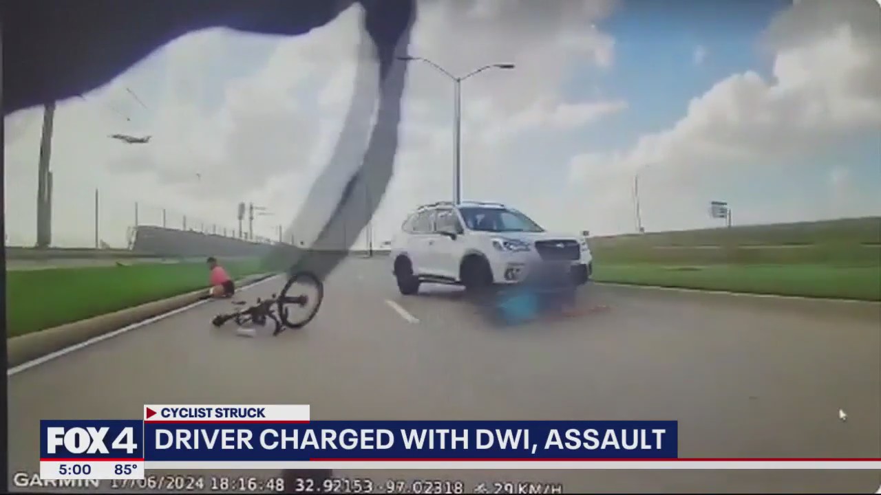 Suspected drunk driver slams into cyclists, runs 1 over