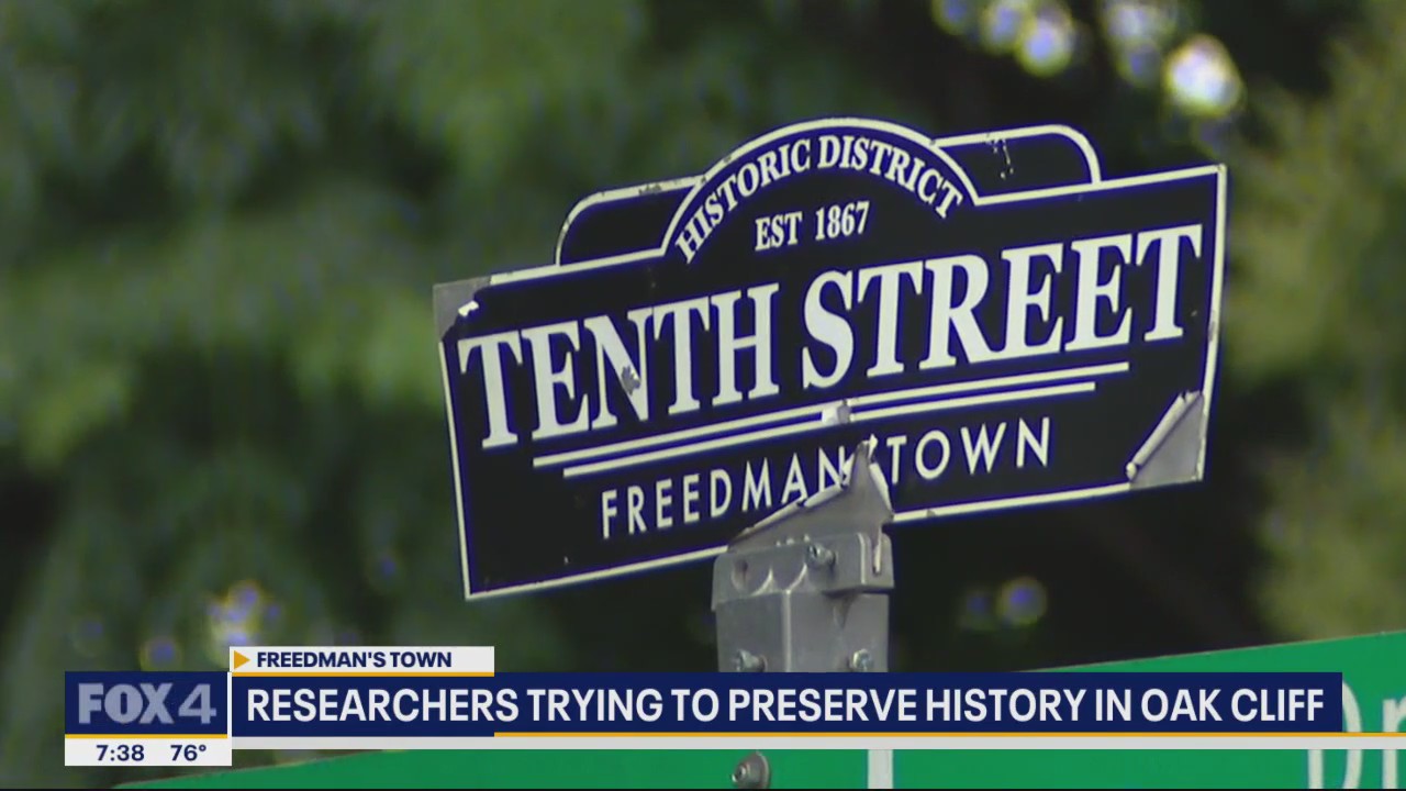 Researchers trying to preserve history in Oak Cliff