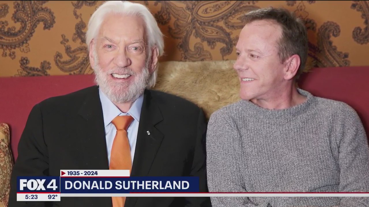 Actor Donald Sutherland dies at 88