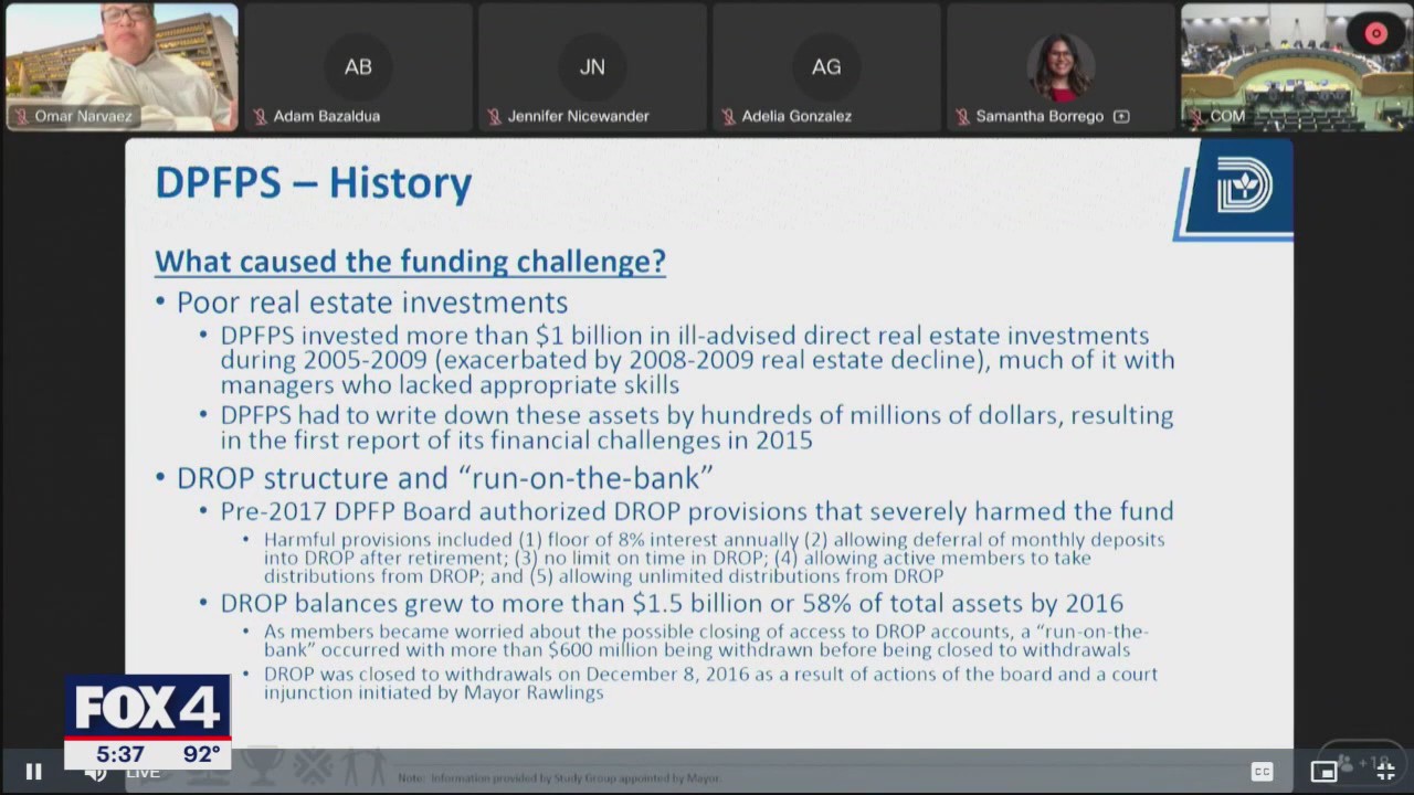 City Council concerned pension fund is underperforming