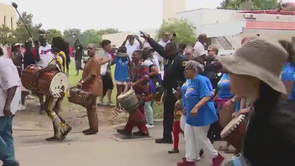 Opal Lee holds annual Juneteenth Walk for Freedom