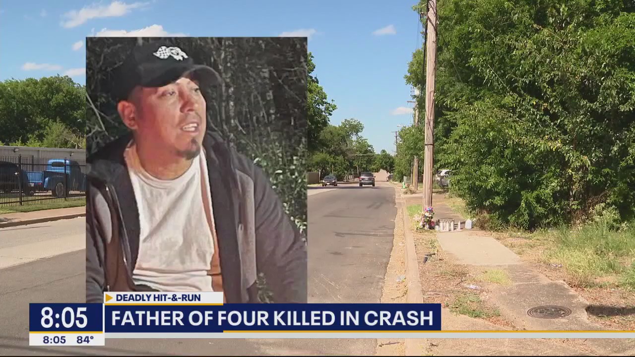 Dallas father of 4 killed in hit-and-run crash