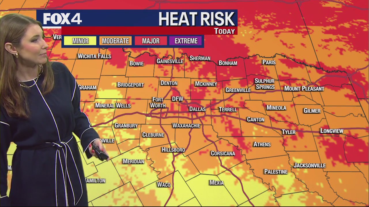 Dallas weather: June 23 morning forecast