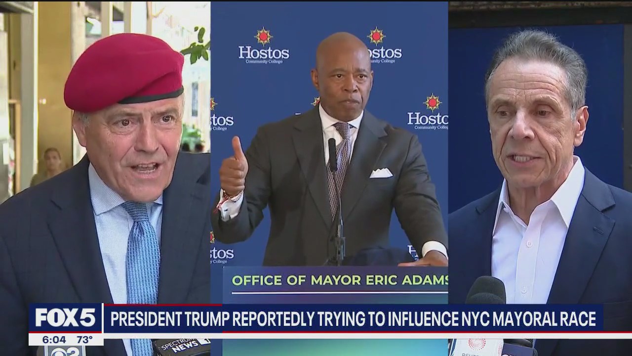 NYC candidates speak out about potential Trump involvement in the race