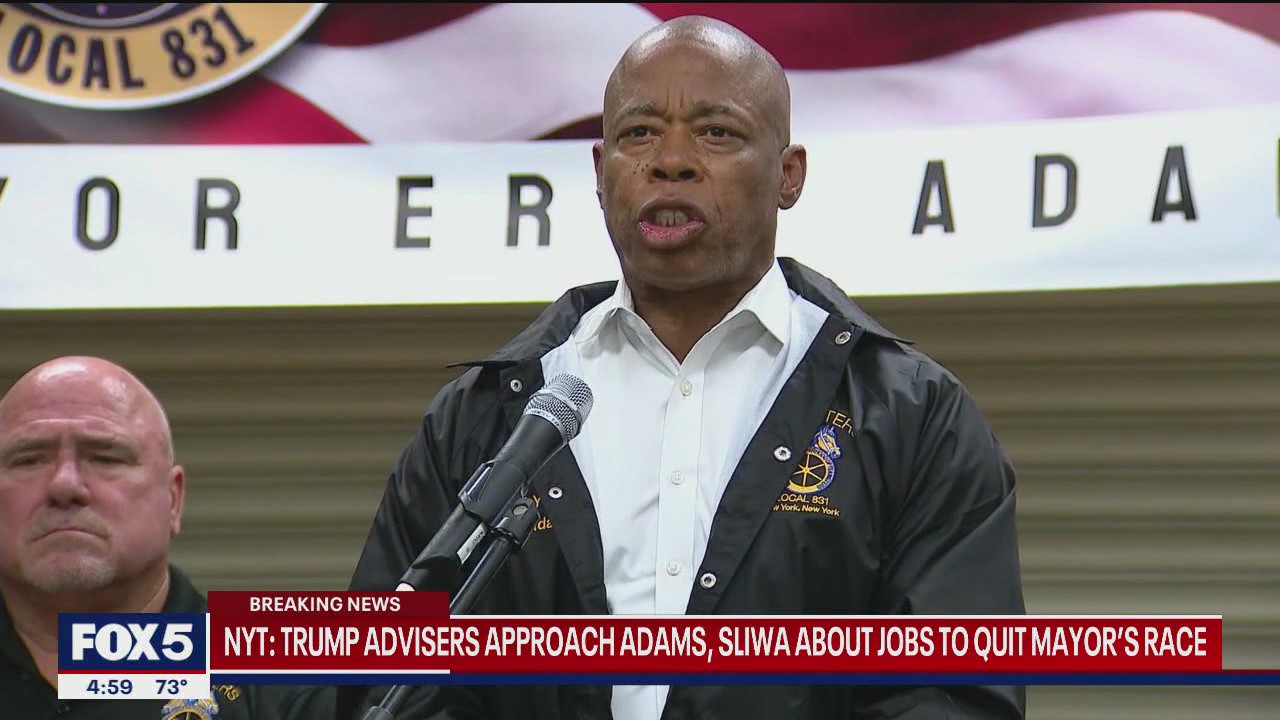 Mamdani on reports of Trump offering Adams a job