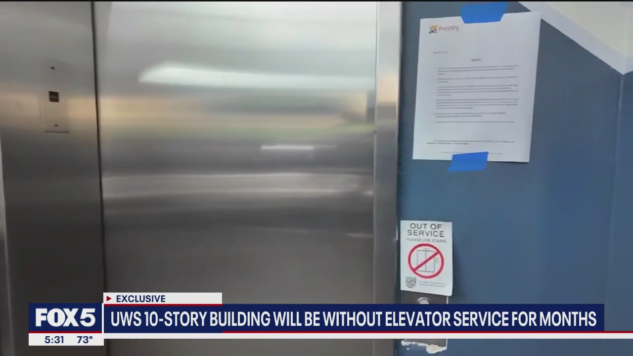 UWS 10-story building will be lacking elevator service for months
