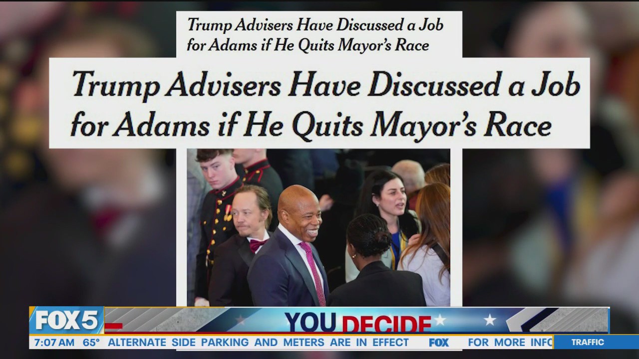 Will Adams step down?