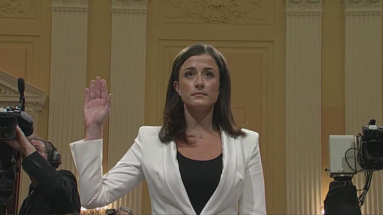 Trump White House aide Cassidy Hutchinson testified