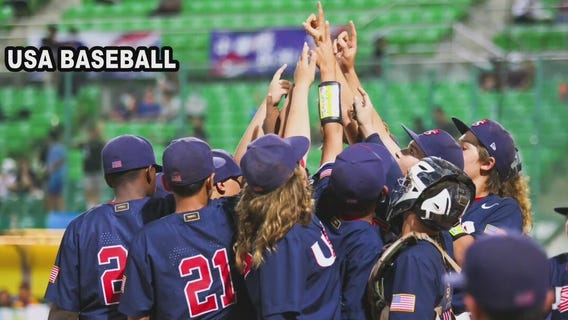Four 12-year-old Houston boys who became USA baseball champions now world champions!