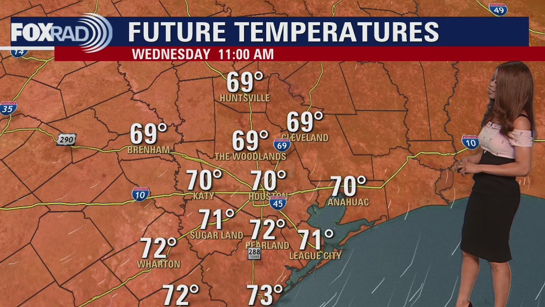 Wednesday morning weather forecast