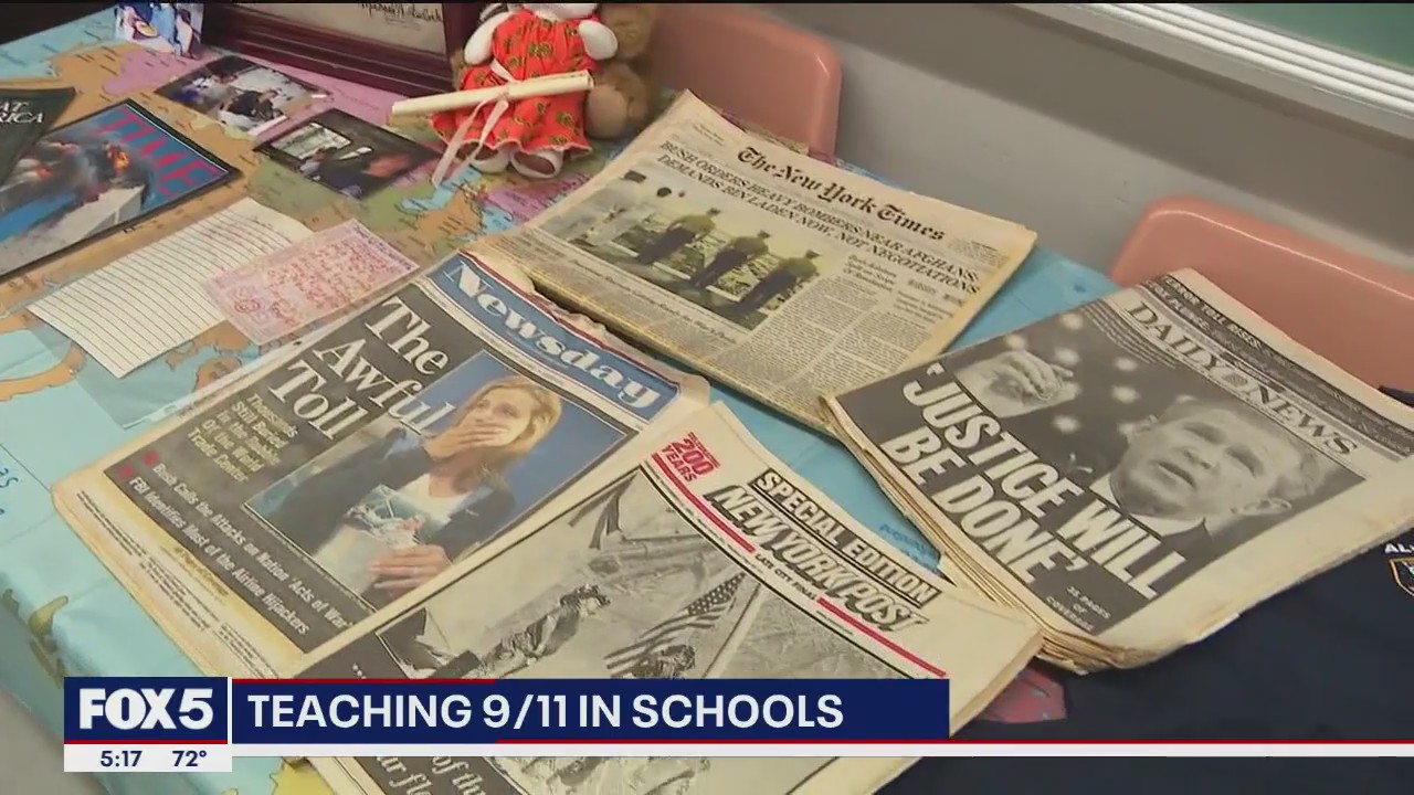 Teaching 9/11 in schools: 'I'm a primary source'