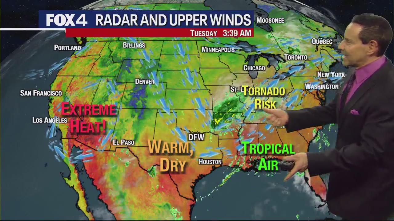 Dallas weather: July 9 morning forecast