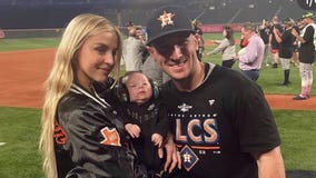 Alex Bregman's wife continues talking with FOX 26 after being baseball wife, new mom