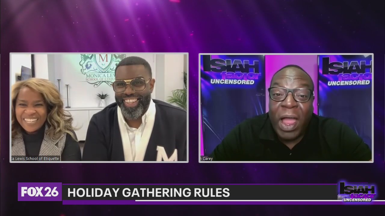 Holiday gathering protocol and unspoken rules