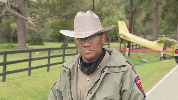 Press conference on small plane crash in Cypress