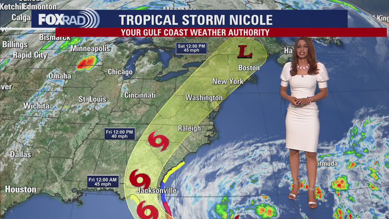 Tropical Weather Forecast - November 8, 2022