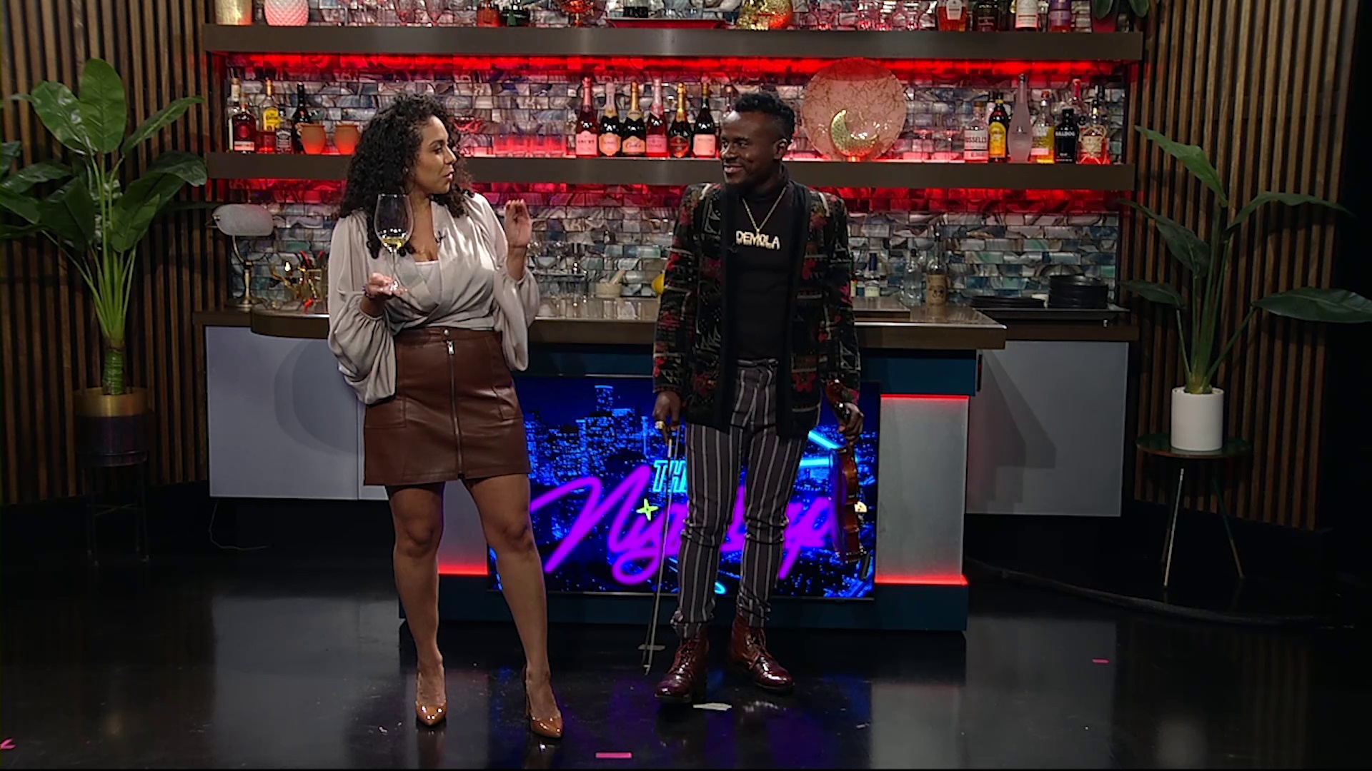 Bubbles, bling & violin strings! Enjoying the finer things