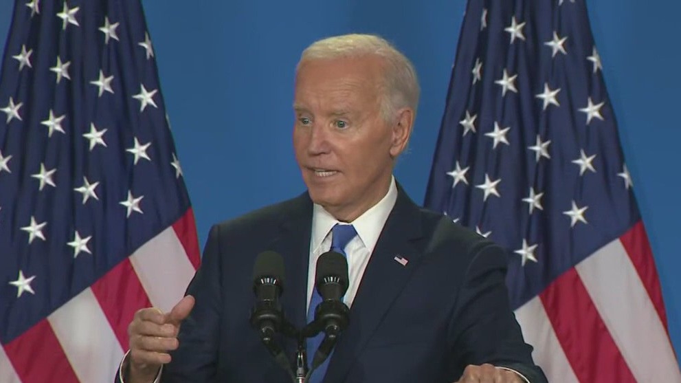 Was NATO news conference enough to save Biden?