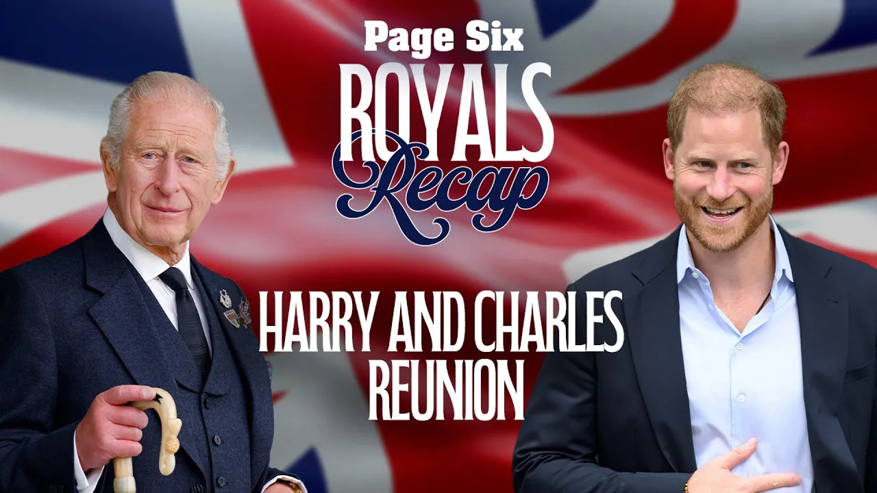 Prince Harry reunites with King Charles