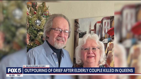 Outpouring of grief after elderly couple killed in Queens