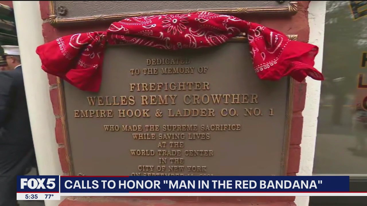 Push grows to honor 9/11 hero ?man in the red bandanna? with nation?s highest awards