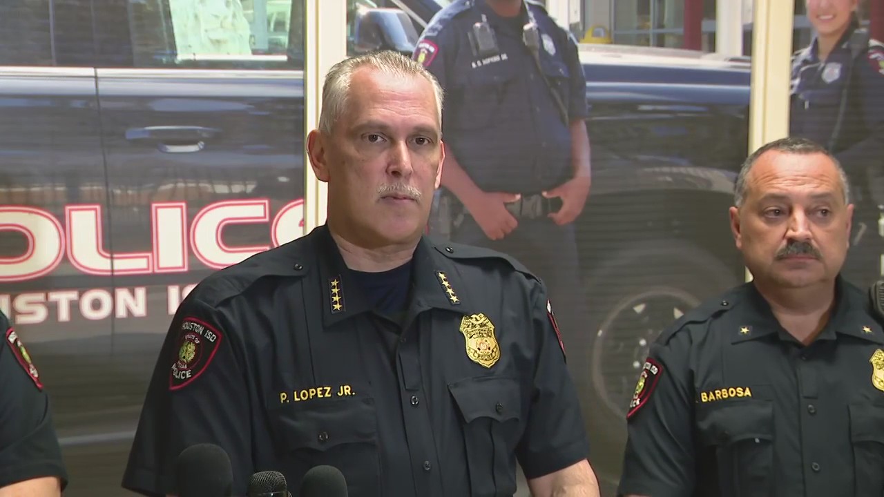 FULL VIDEO: Houston ISD police on arrest at Wisdom High School