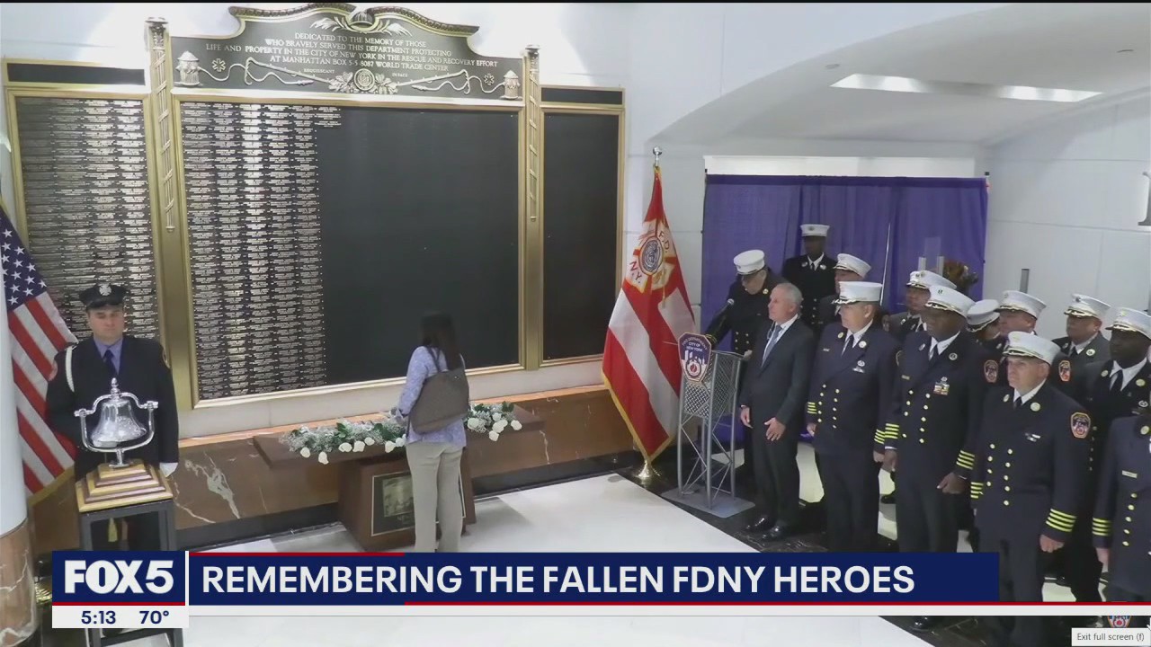 Remembering the fallen FDNY heroes from 9/11