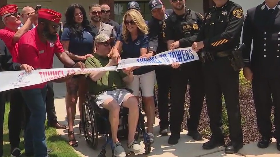 Marine vet receives new home in Heath