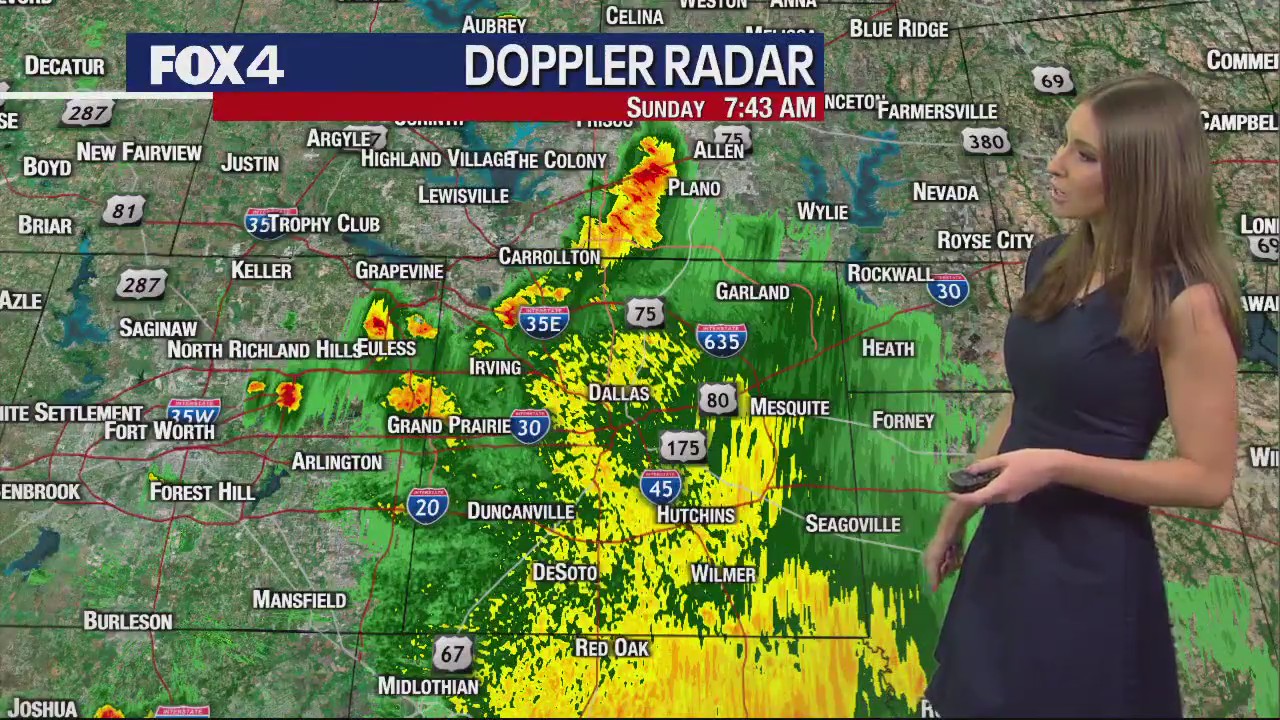 Dallas weather: July 21 morning forecast