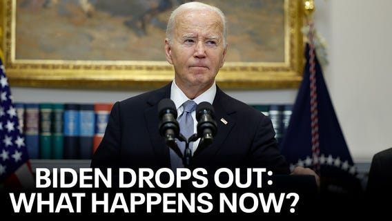 Biden drops out of presidential race
