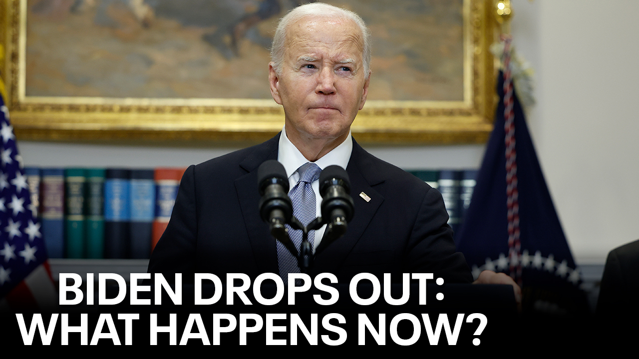 Biden drops out of presidential race