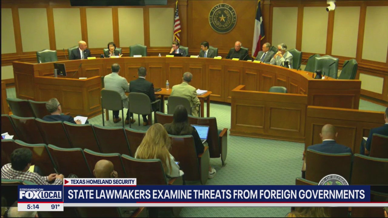 Lawmakers examine threats from foreign governments